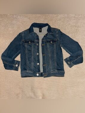 H&M Dark Blue Kids Denim Jacket